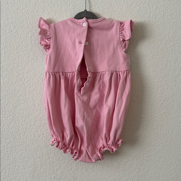 Pink Ruffled Kids One Piece - Picture 3 of 4